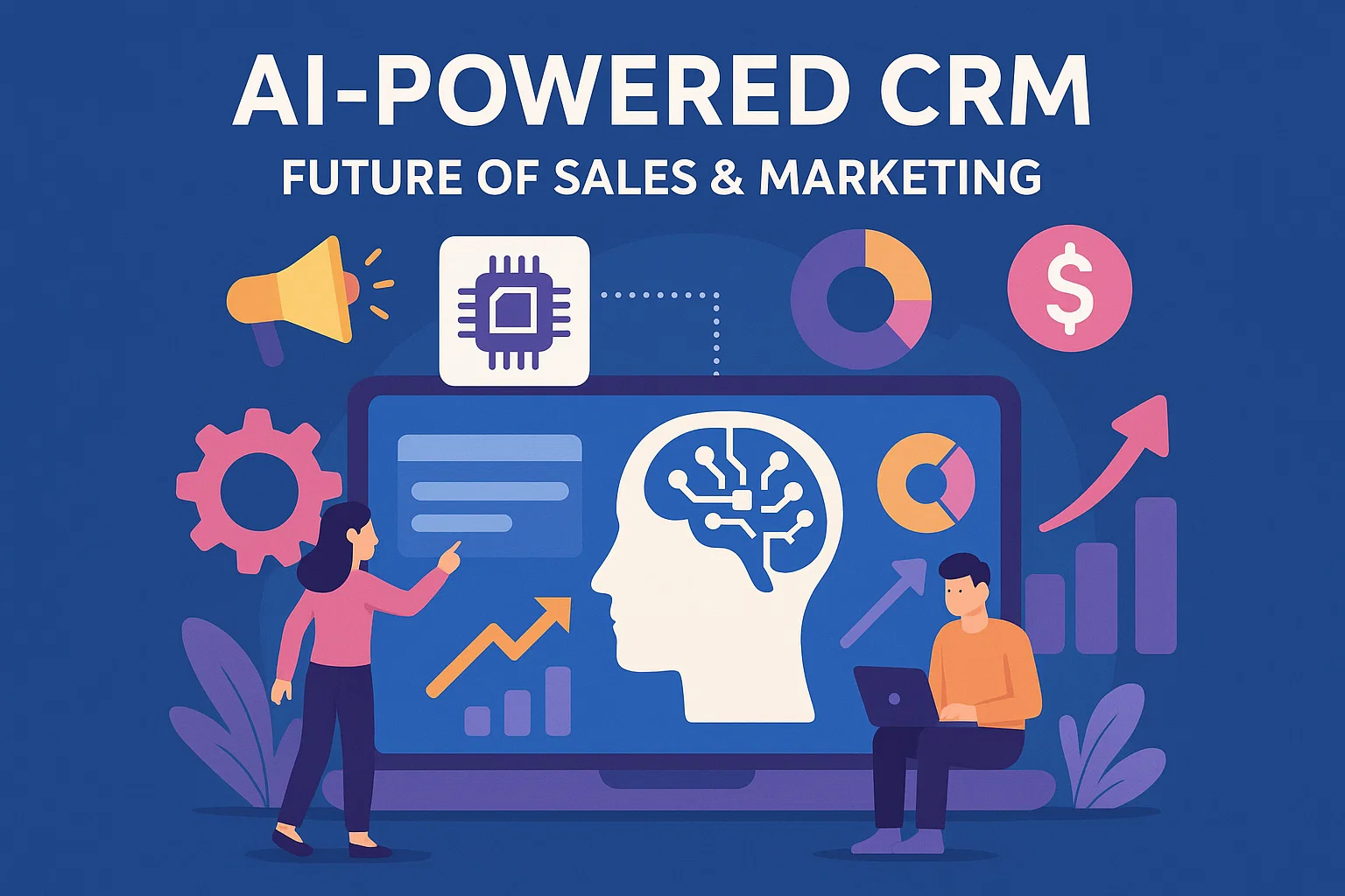 AI-Powered CRM: Future of Sales & Marketing Hero Image