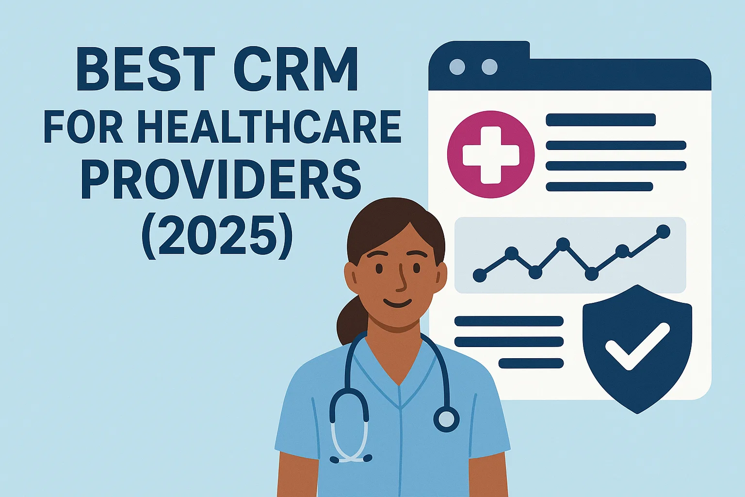 Best CRM for Healthcare Providers (2026) Hero Image